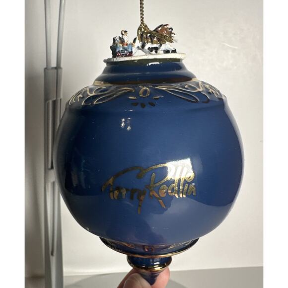 Terry Redlin Ornament 1999 Holiday Memories Bradford Christmas Heirloom Vintage - Picture 4 of 6